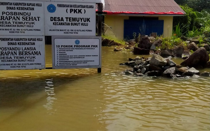 Pasca terjadi banjir