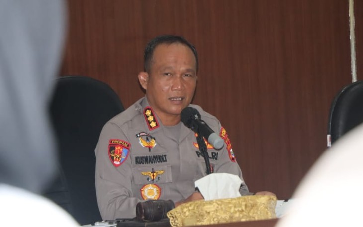 Kabid Propam Polda Bengkulu Kombespol. Kuswahyudi Tresnadi,SH, S.Ik.
