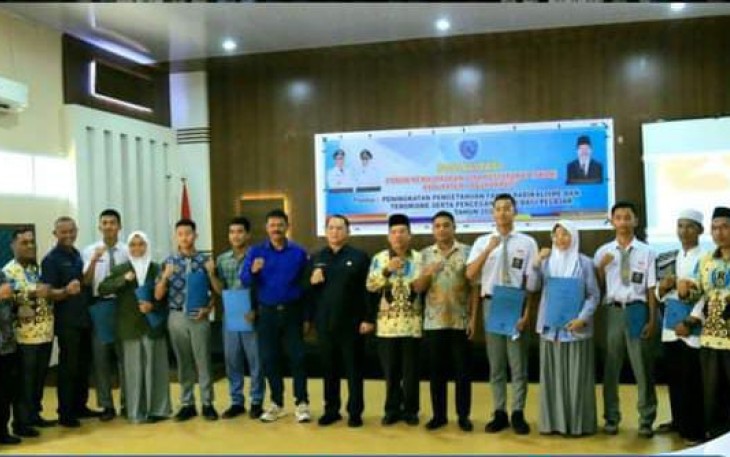 FKDM Labuhanbatu saat Sosialisasi Peningkatan Pengetahuan Paham Radikalisme dan Terorisme