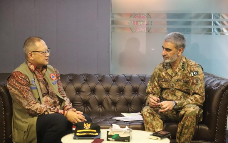 BNPB saat Koordinasikan Bantuan Penanganan Bencana Banjir Pakistan