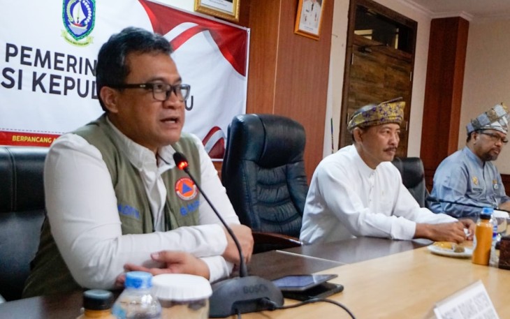 Dr. Raditya Jati S.Si, M.Si di ruang Rapat Utama, Lt.4, Kantor Gubernur Kepri, Dompak, Jum'at (07/10).