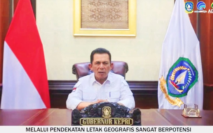 Gubernur Kepulauan Riau H. Ansar Ahmad 