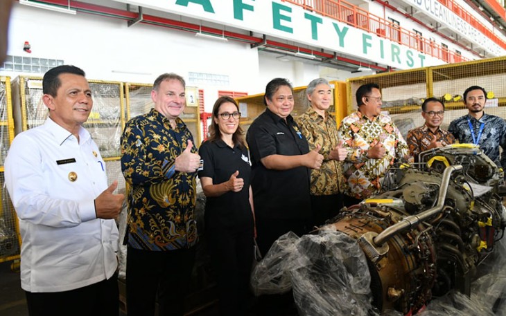 Gubernur Ansar saat Dampingi Menko Perekonomian serta Dubes Amerika dan Kanada di Batam 