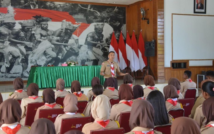 Pembinaan Generasi Muda Merauke oleh Korem 174/ATW Merauke