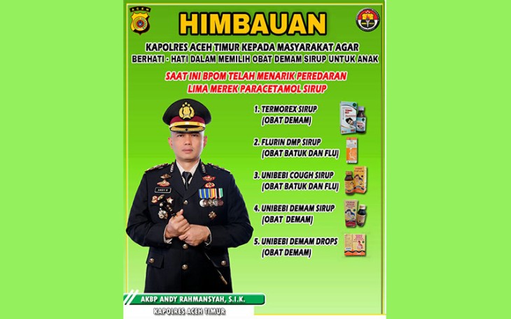 Kapolres Aceh Timur Edukasi Masyarakat