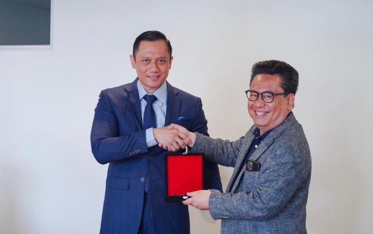 AHY saat diskusi bersama jajaran akademisi di Australian National University (ANU), Monash University dan University of Melbourne, dalam lawatannya ke Australia.