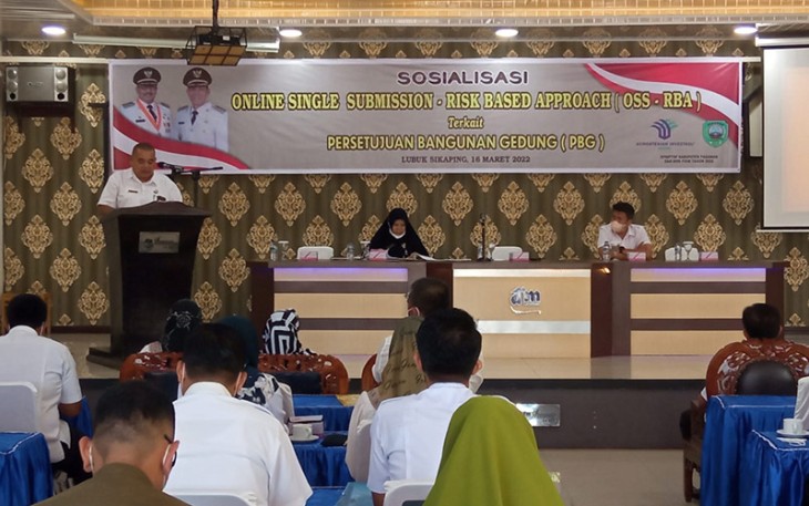 Sosialisasikan Terkait OSS RBA 