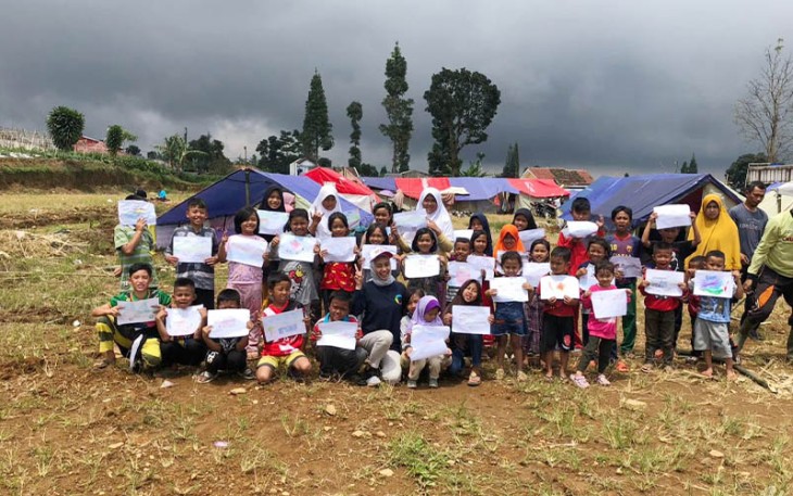Anak Korban Gempa Cianjur