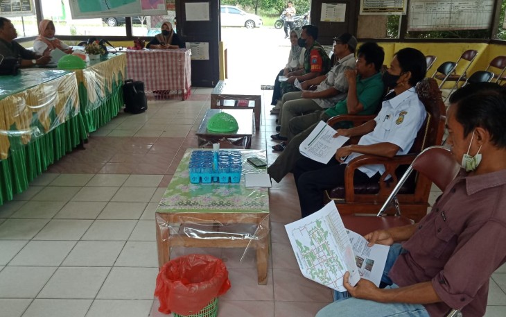 Pertemuan Restorasi Gambut DMPG di Kelurahan Marang
