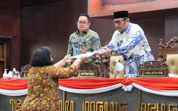 Rapat paripurna pandangan umum fraksi yang berlangsung pada Kamis, 17 November 2022. 