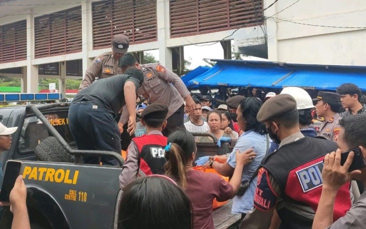 Pasca proses evakuasi 