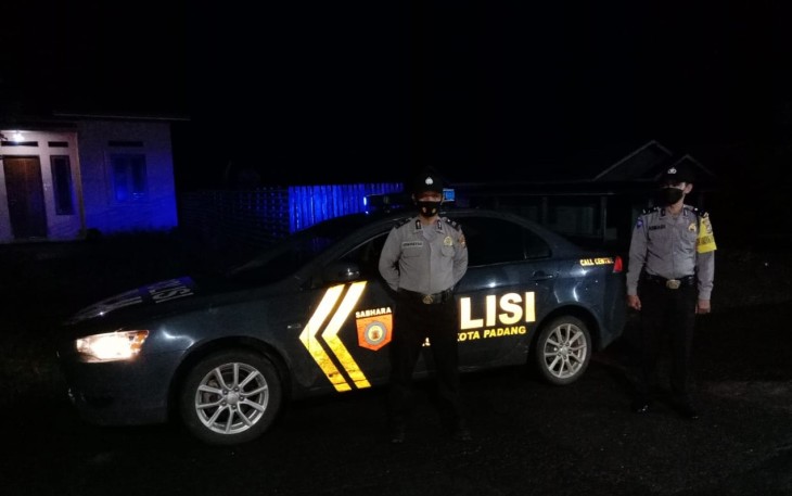 Polsek Kota Padang Tingkatkan Patroli Malam Hari