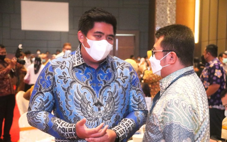 Plt Bupati Bintan saat Hadiri Rakor Bersama KPK RI