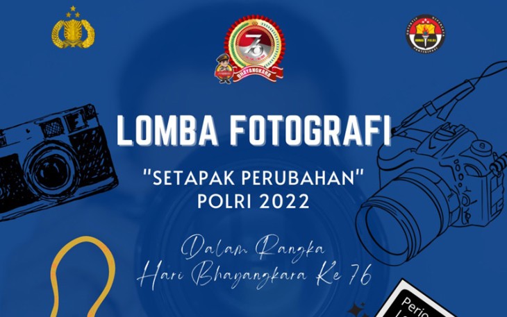 Lomba Fotografi HUT ke-76 Bhayangkara