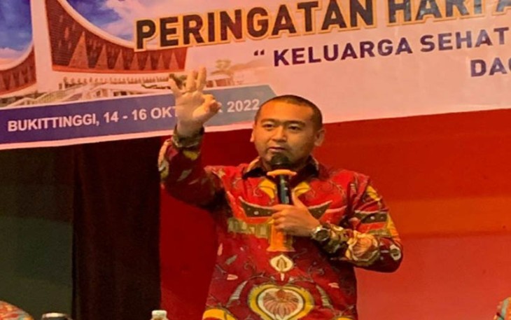 Wakil Gubernur Sumatera Barat Audy Joinaldy
