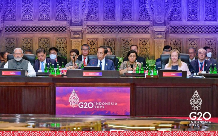 Pembukaan KTT G20, Selasa (15/11/22).