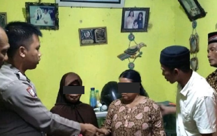 Pilar Desa Gedung Wani saat Mediasi Warga Berselisih