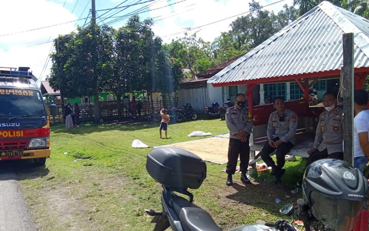 Sat Binmas Polres Kaur saat Lakukan Kunjungan