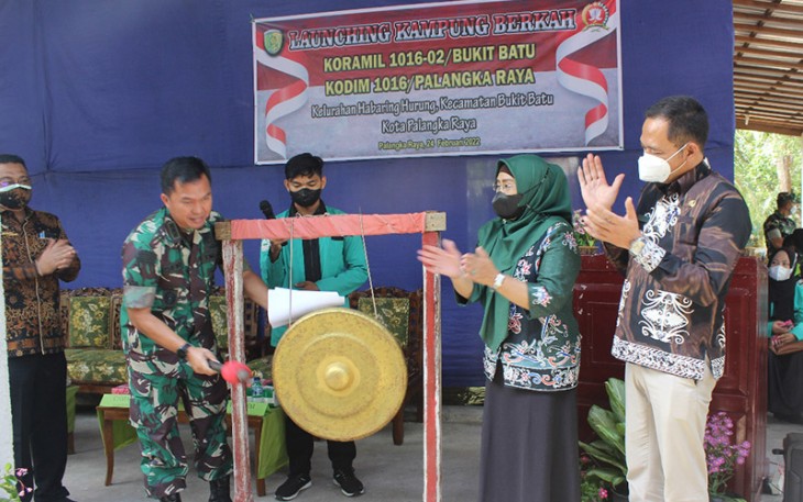 Peresmian Kampung Berkah Kelurahan Habaring Hurung