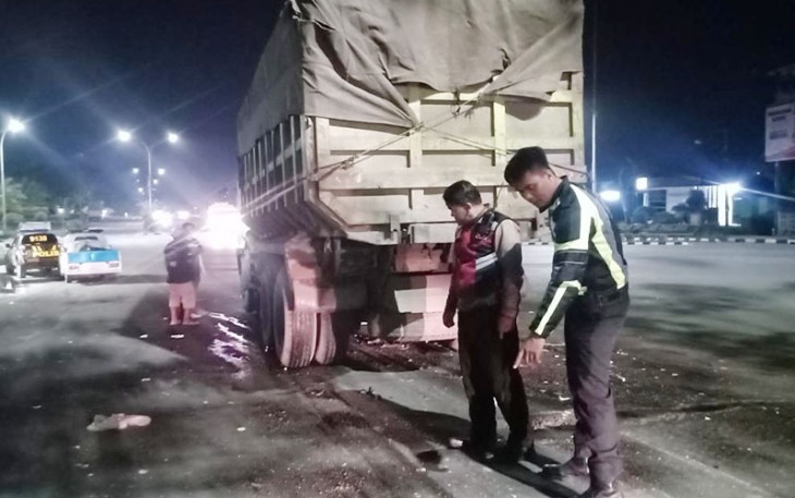 Pasca kejadian, Polisi olah TKP