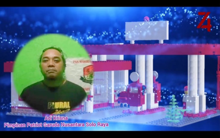 Adi Krisna (Pimpinan Partai Garuda Nusantara Solo Raya).