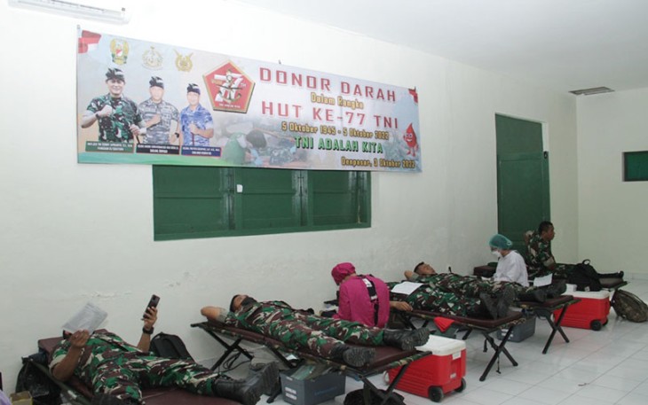 Donor Darah Kodam IX/Udayana 