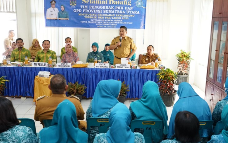 Pj Walikota Tebing Tinggi Terima Kunker TP PKK Provinsi Sumatera Utara
