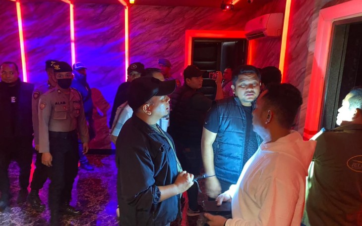  Polrestabes Medan Razia Tempat Hiburan Malam