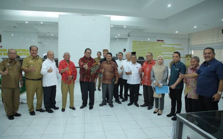 Bupati Asahan Sambut Kedatangan Badan Anggaran DPRD Sumut