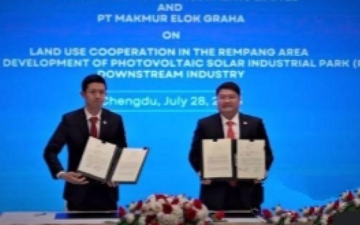 Penandatanganan MoU Xinyi Group.