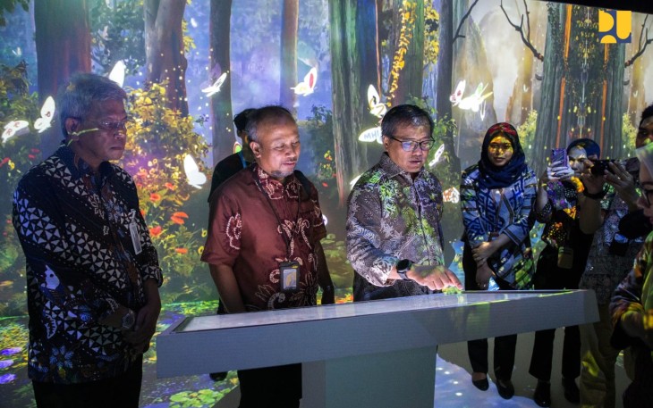 Kementerian PUPR Gelar Pameran Water Art Installation