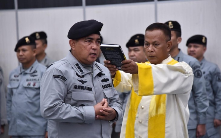 Pejabat Tinggi di Bakamla RI saat Resmi Dilantik 
