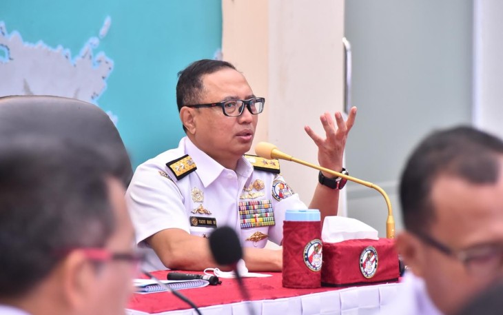 Sestama Bakamla RI Laksda Bakamla Tatit E. Witjaksono, S.E, M.TR. (Han)