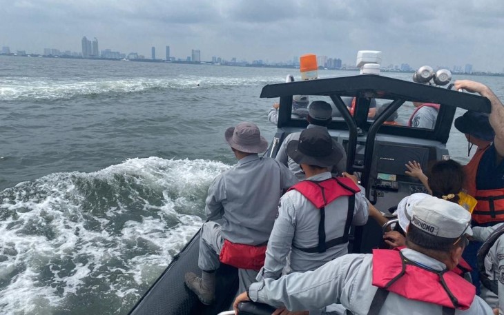 Latihan SBO Bakamla RI dengan USCG