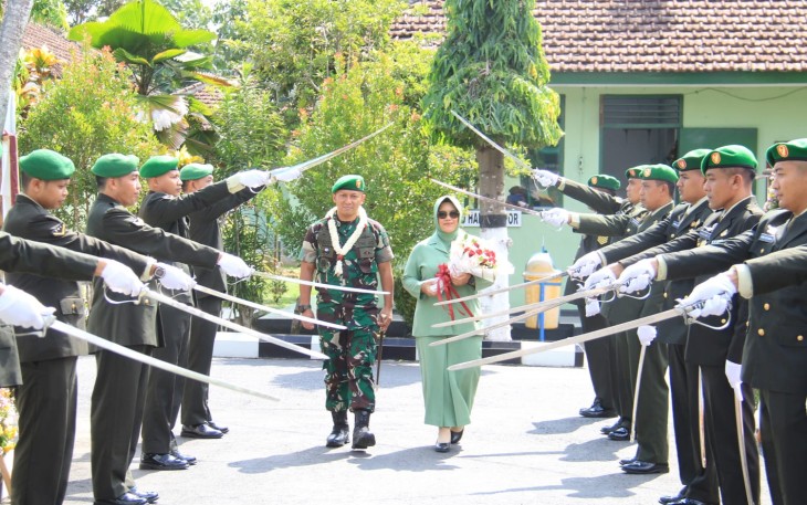 Selamat Datang Letkol Czi Yudo Aji Susanto di Kodim 0806/Trenggalek