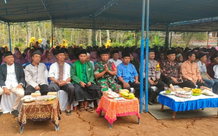 Babinsa Koramil 0801/12 Ikuti Acara Pengajian Umum