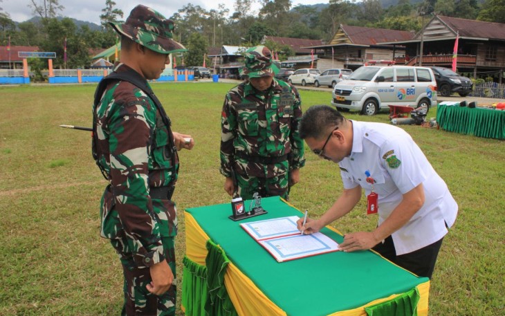 Pembukaan TMMD Ke-118 Kodim 1420/Sidrap Sulsel