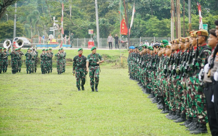 Upacara Peringatan Hari Juang Infanteri Ke-75 Digelar di Wilayah Kodim 0906/Kkr