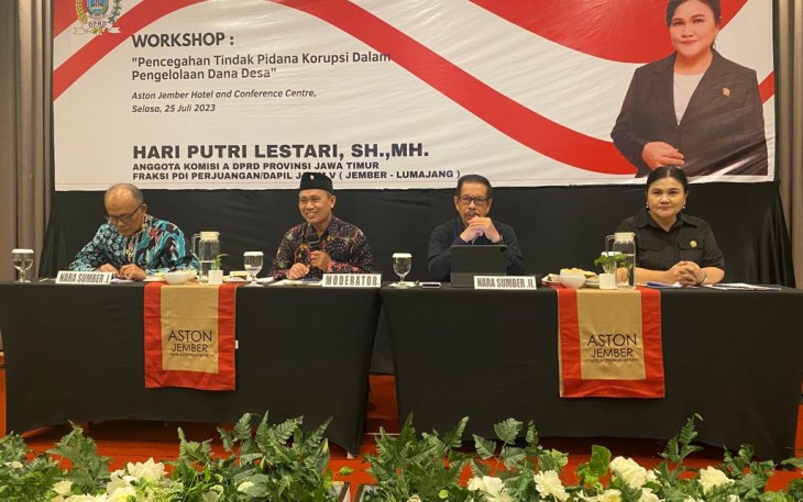 Anggota DPRD Jatim Bina Kepala Desa se-Jember