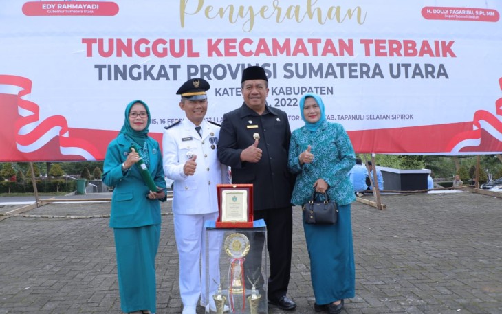 Kecamatan Air Batu Raih Juara III Kecamatan Terbaik Tingkat Provinsi Sumut