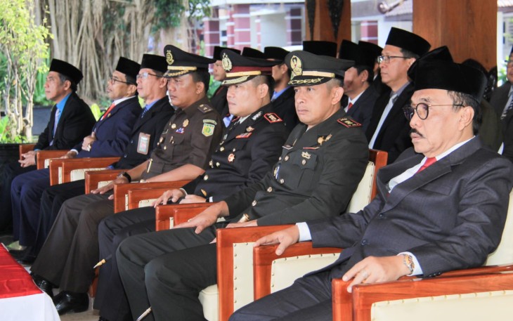 Dandim 0806/Trenggalek Bersama Forkopimda Menyemai Semangat Kebangsaan