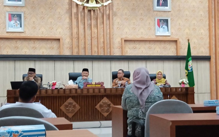 Exit Meeting Evaluasi Perencanaan dan Penganggaran Pemerintah Daerah Tahun 2023