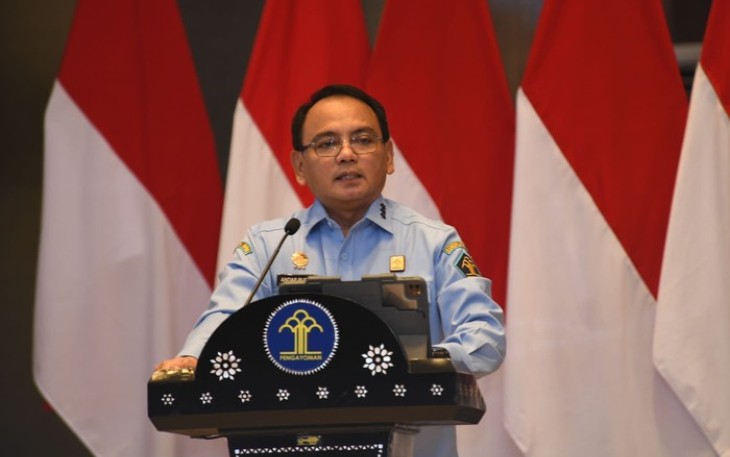 Sekretaris Jenderal (Sekjen) Kementerian Hukum dan HAM (Kemenkumham) Andap Budhi Revianto