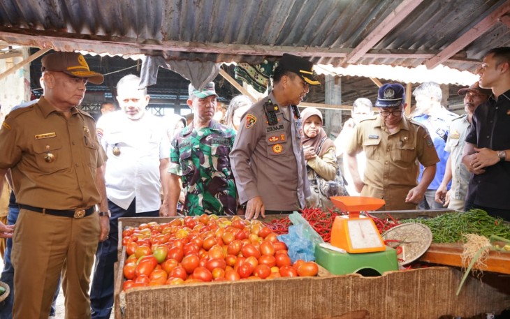 Bupati Bersama Forkopimda Asahan Laksanakan Sidak Pasar