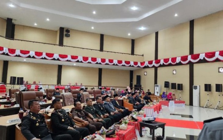 Polres Tapsel Ikuti Pidato Kenegaraan Presiden RI 