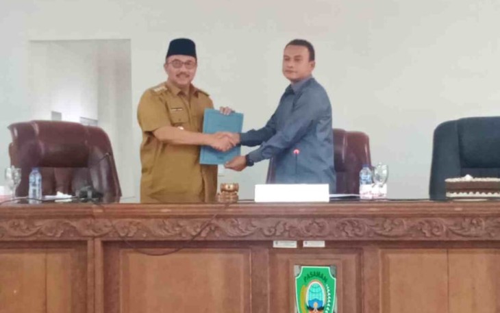 Penyerahan Pokir Kepada Bupati Pasaman