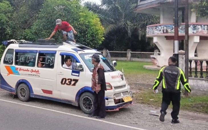 Operasi Khusus Polres Simalungun Berhasil Minimalisir Balap Liar dan Tertibkan Kendaraan Ojol