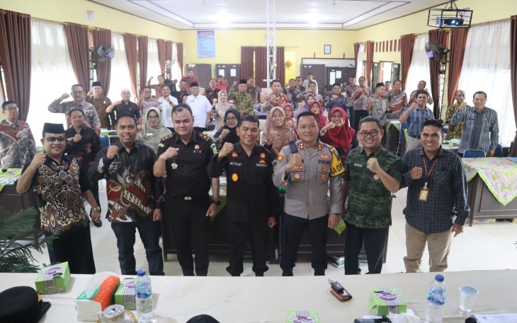 Kapolres Pasaman Barat Hadiri Rakor dan Narasumber Sosialisasi Di SMA Negeri 2 Pasaman