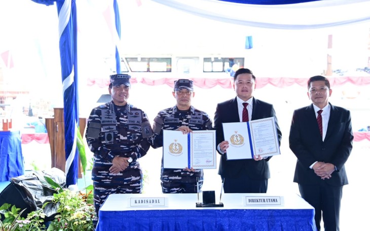 Dua Kapal Patroli Buatan Dalam Negeri Perkuat Jajajaran TNI Angkatan Laut 