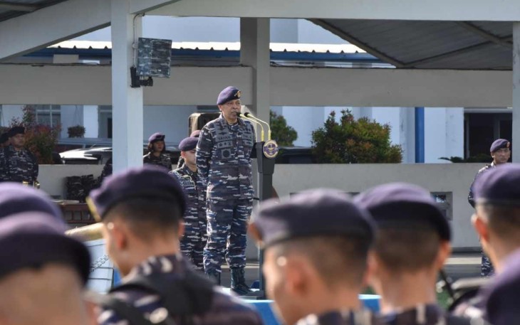 Pangkolinlamil Pimpin Apel Kusus Gabungan Jelang Ramadan dan Pembaretan Bintara Remaja  
